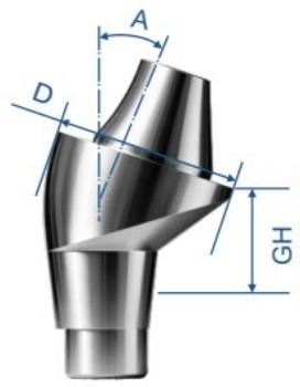 Multi-Unit Angled Abutments
