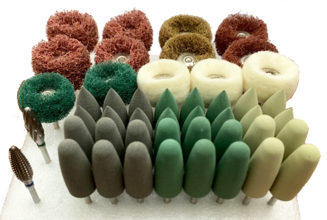 HP Kit for grinding or polish Acrylic, Resin
