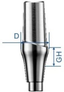 Esthetic Straight Abutments