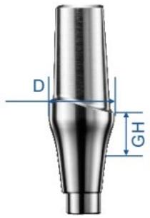 Esthetic Straight Abutments