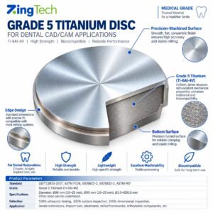 Grade 5 Titanium Disc