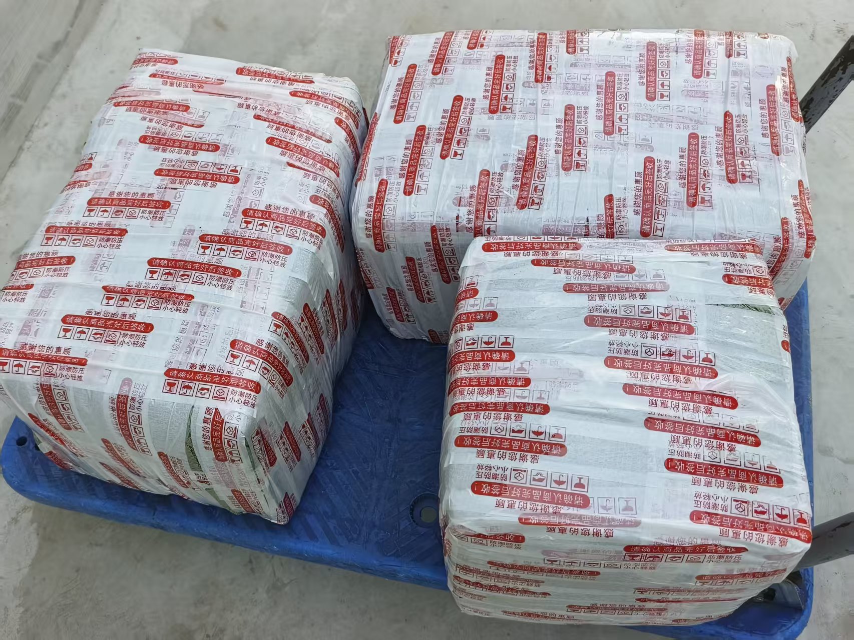 Export packaging for titanium discs